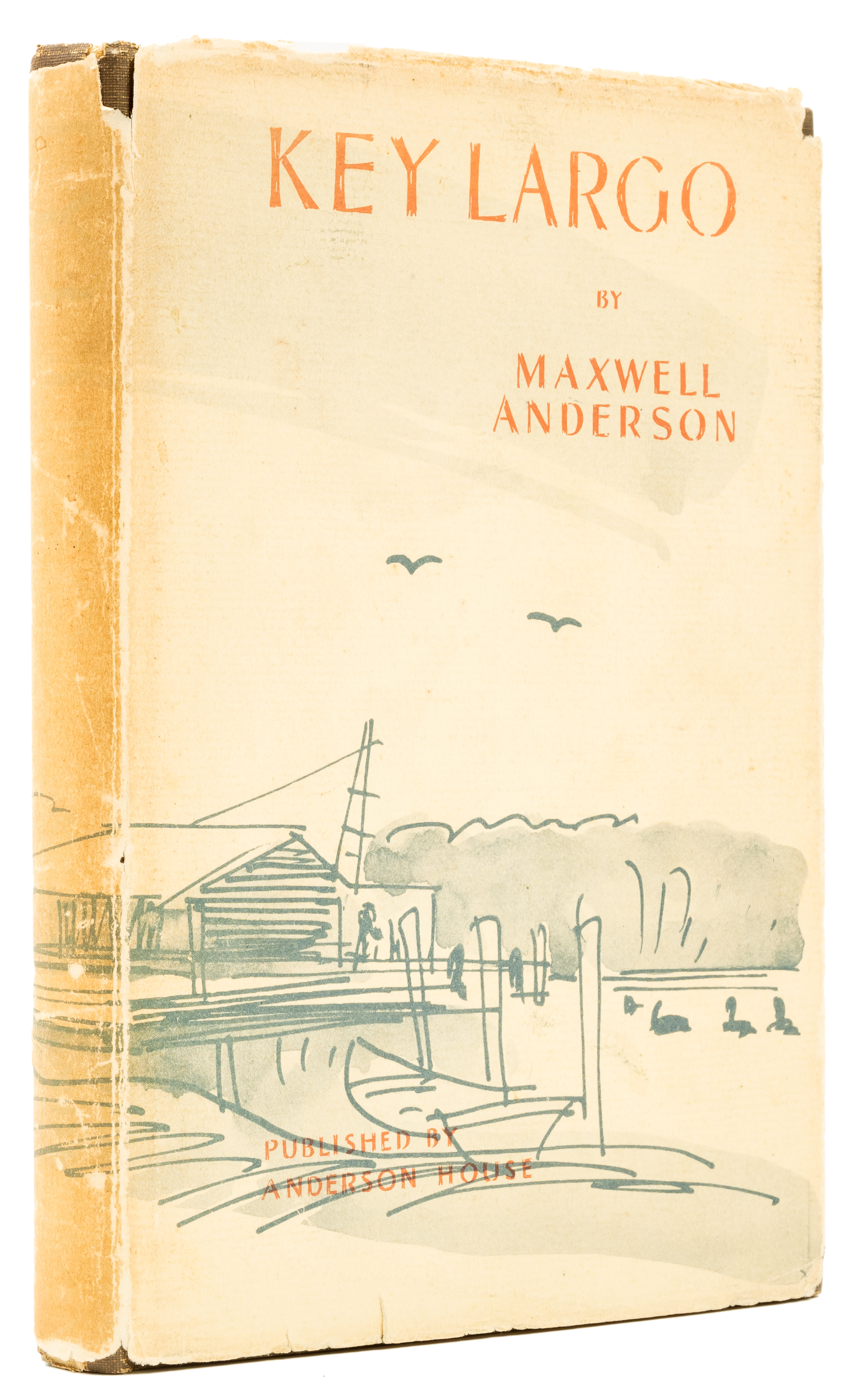 Anderson (Maxwell) Key Largo, first edition, signed presentation inscription from the author to V... - Bild 2 aus 2