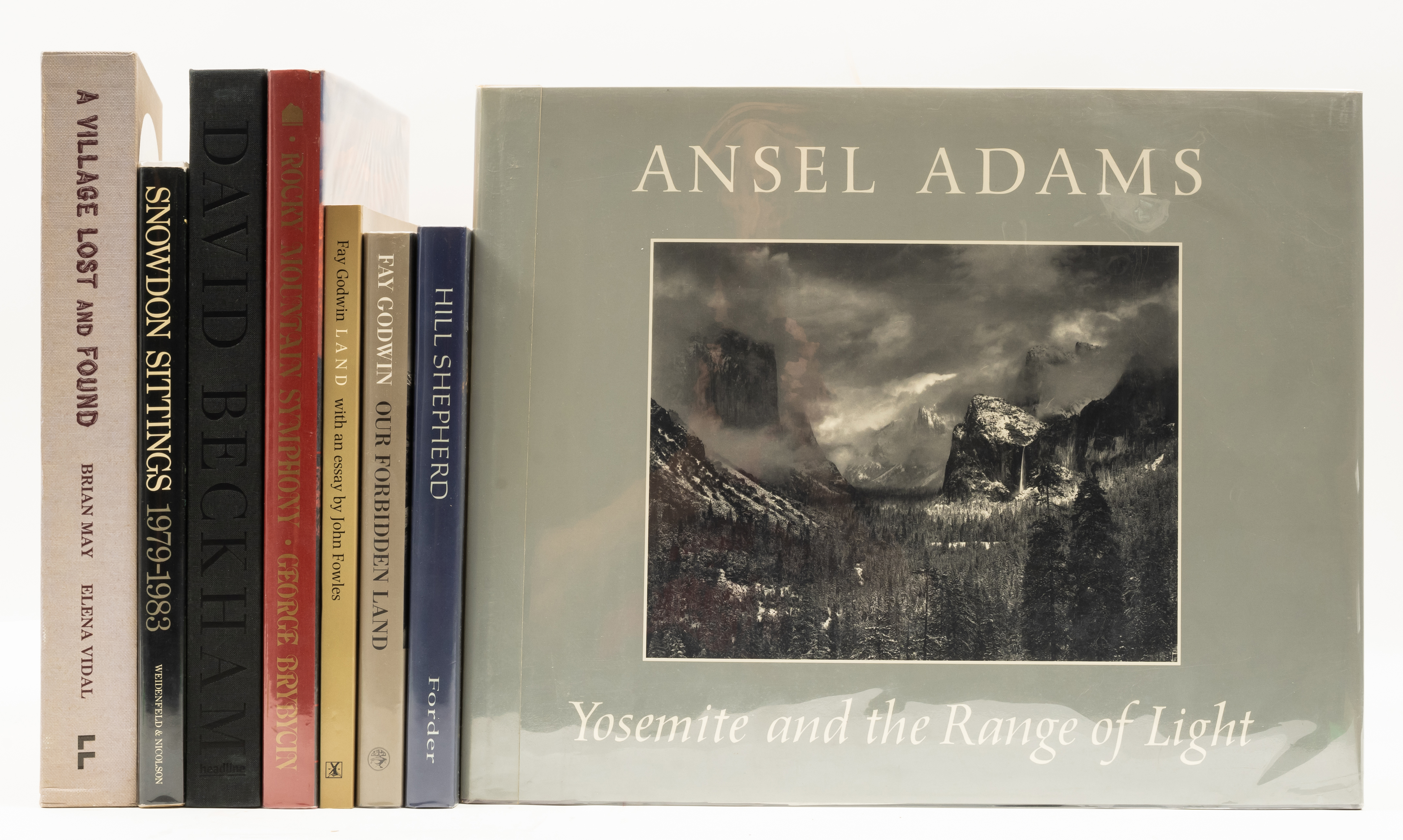 Adams (Ansel) Yosemite and the Range of Light, first edition, signed by the author, 1979; and 7 o...