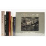 Adams (Ansel) Yosemite and the Range of Light, first edition, signed by the author, 1979; and 7 o...