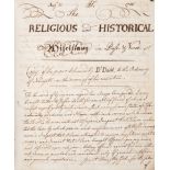 Isle of Wight and religious & literary commonplace book.- The Religious and Historical Miscellany...