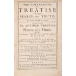 Malebranche (Nicolas) His Treatise Concerning the Search after Truth, second edition, 1700.