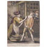 Dawe (Philip) The Enraged Macaroni, mezzotint, 1773; late 18th century (7)