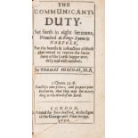 Purchas (Thomas) The Communicants duty. Set forth in eight sermons, preached at Kings-Lynne in No...