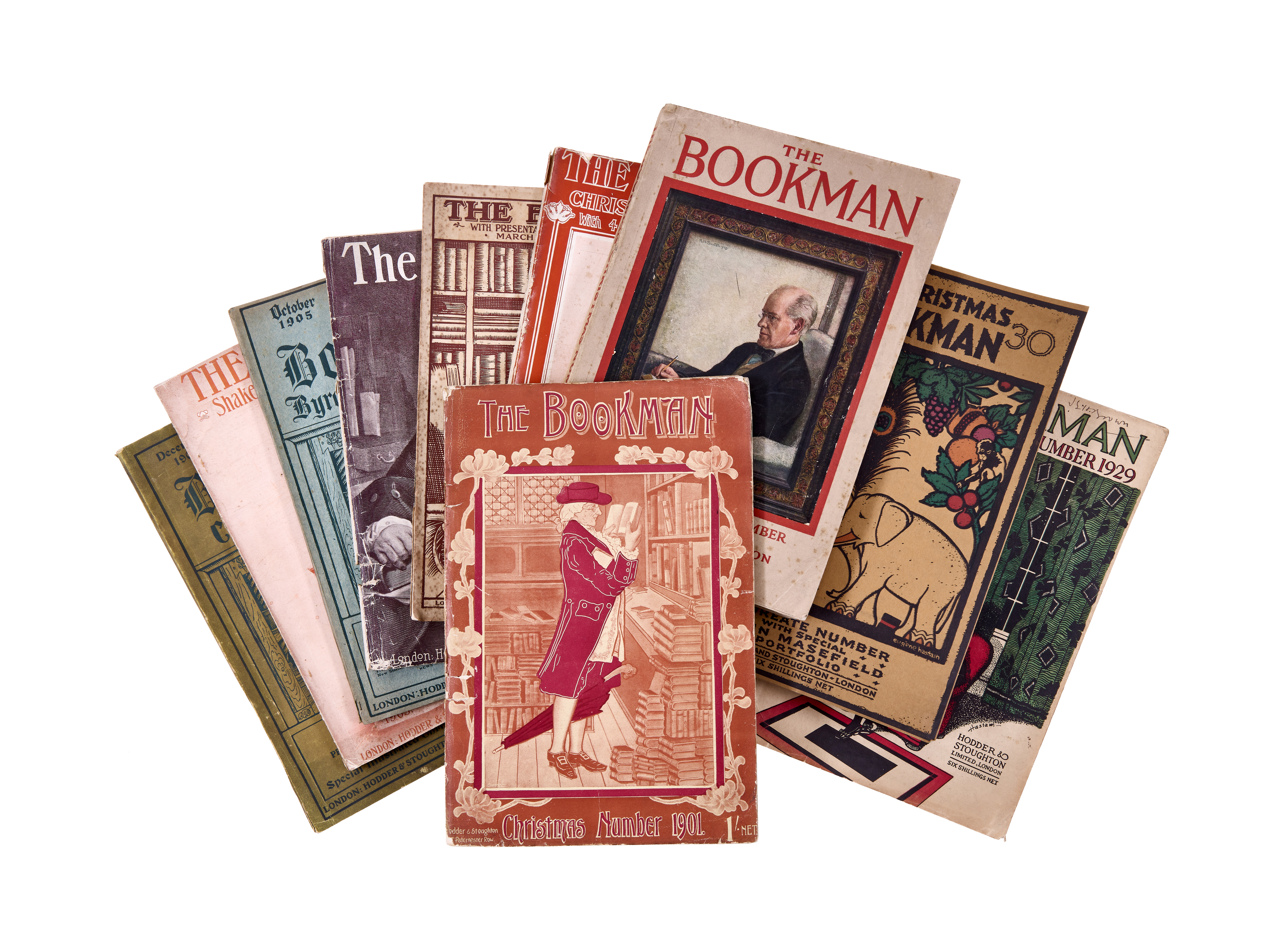 The Bookman.- Ten Issues of the Bookman, 1901-1930. - Bild 2 aus 2