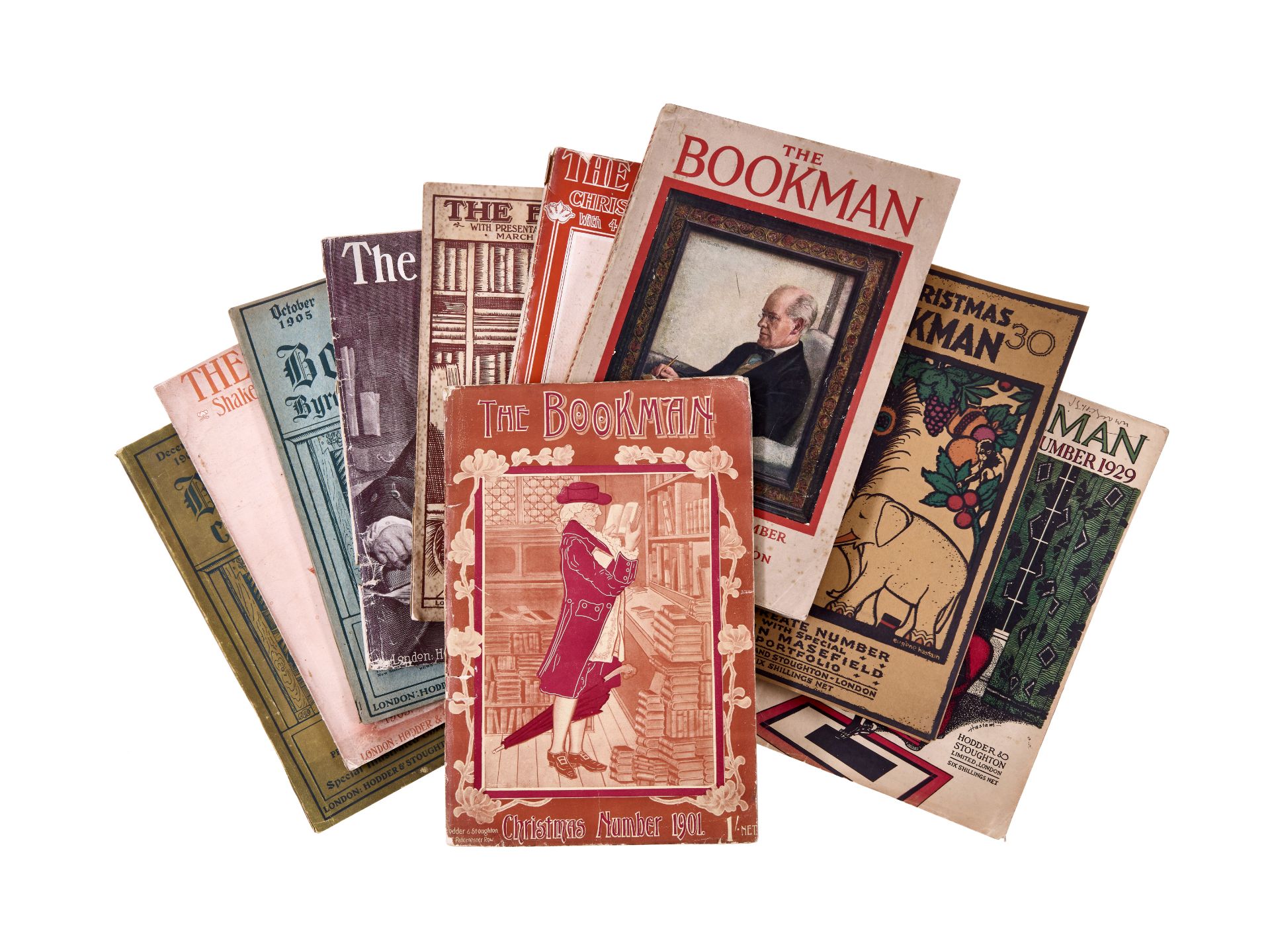 The Bookman.- Ten Issues of the Bookman, 1901-1930. - Bild 2 aus 2