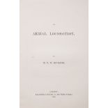 Boulton (M. P. W.) On Aerial Locomotion, first edition, 1864