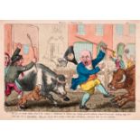 Woodward (George Moutard) After. Collection of 16 satirical prints from 1796 to 1812, etchings (16)