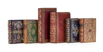 Miniature Books.- Cicero (Marcus Tullius) De officiis libri III, Amsterdam, 1625 and 5 others, pr...