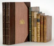 Bath.- Warner (Rev. Richard) The History of Bath, 1 vol. bound in 2, first edition, extra-illustr...