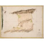 Trinidad.- British Admirality (Hydrographic Office) A Survey of the Island of Trinidad by Capt. E...