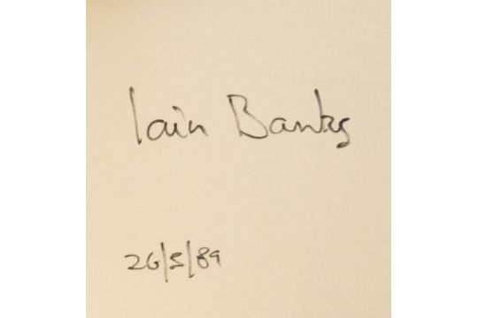 Banks (Iain) The Wasp Factory, first edition, signed by the author, 1984. - Bild 2 aus 2