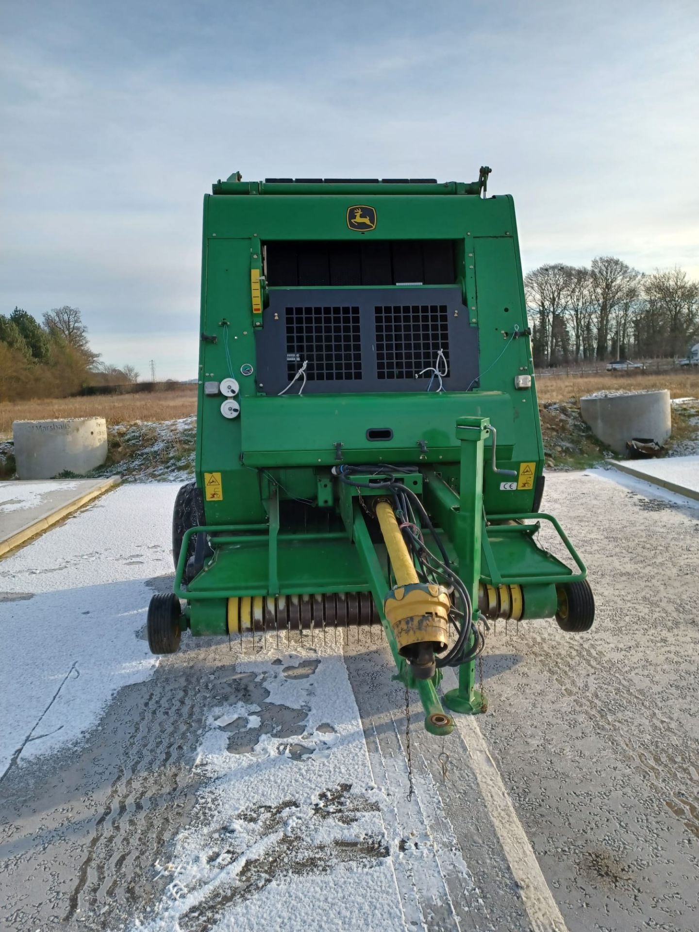 John Deere 582 round baler, 2m RotoFlow. - Image 9 of 12