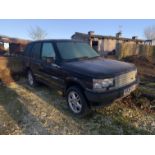 NO VAT 2000 Range Rover DHSE Auto, W839 OKH, 100000 miles, 2.5l diesel, automatic, 1 key, with V5,