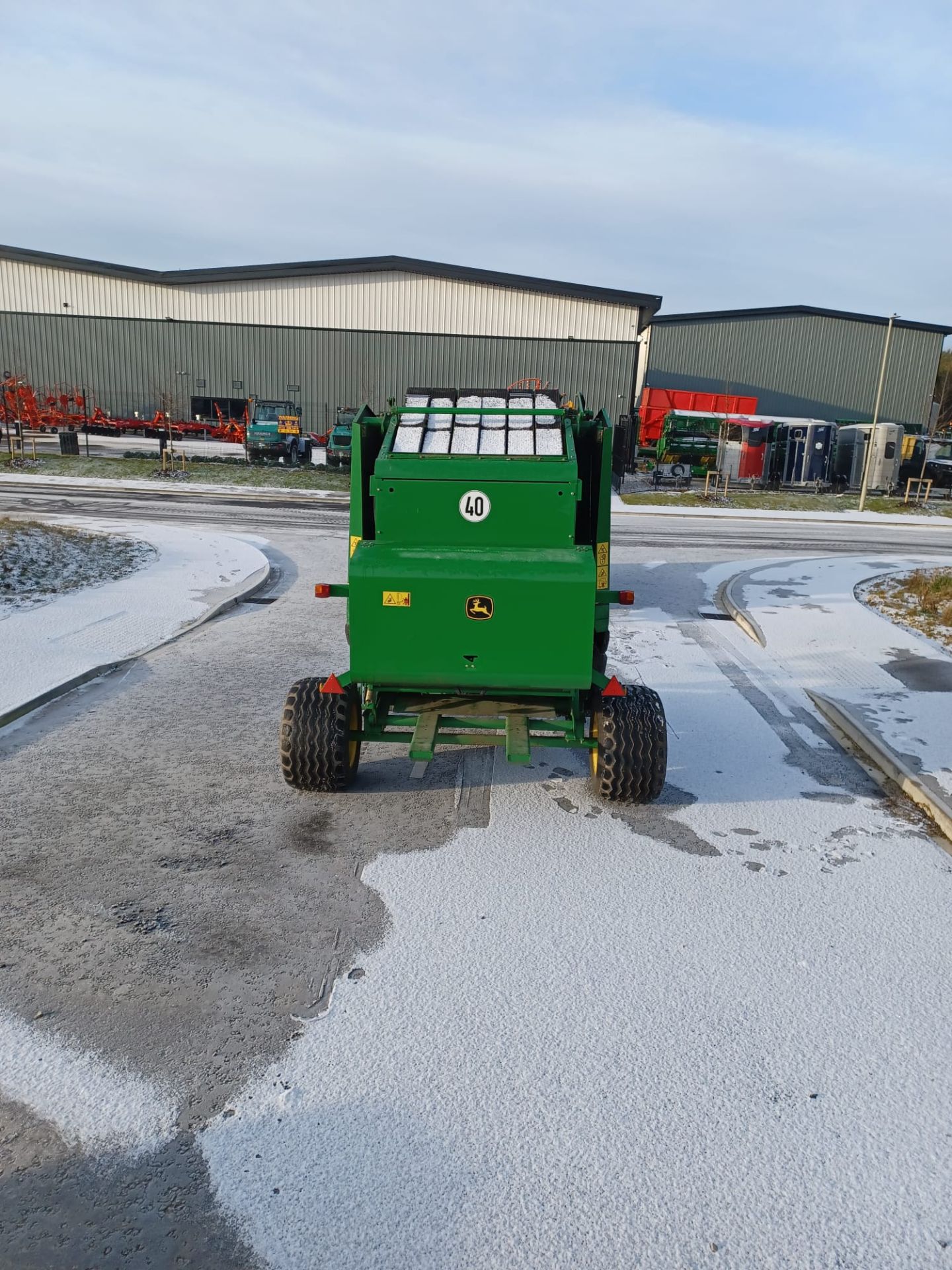 John Deere 582 round baler, 2m RotoFlow. - Image 12 of 12