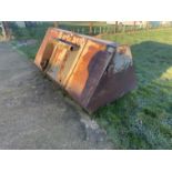 NO VAT Allfit telehandler bucket, 70cuft, Sambron brackets