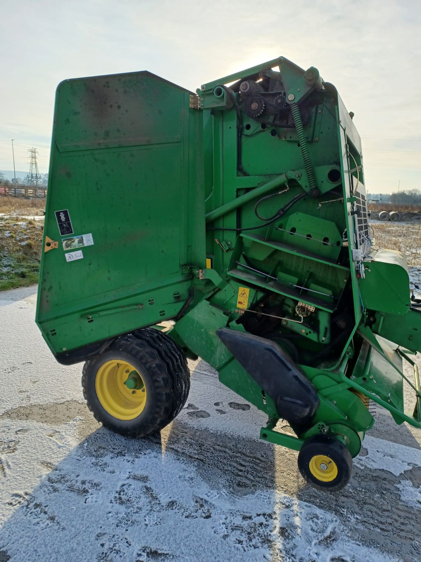 John Deere 582 round baler, 2m RotoFlow. - Image 3 of 12