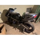 NO VAT 1997 Kawasaki ZX7R motorcycle, P396 JCH, 30584 miles, with full Akrapovic system, Dynojet,