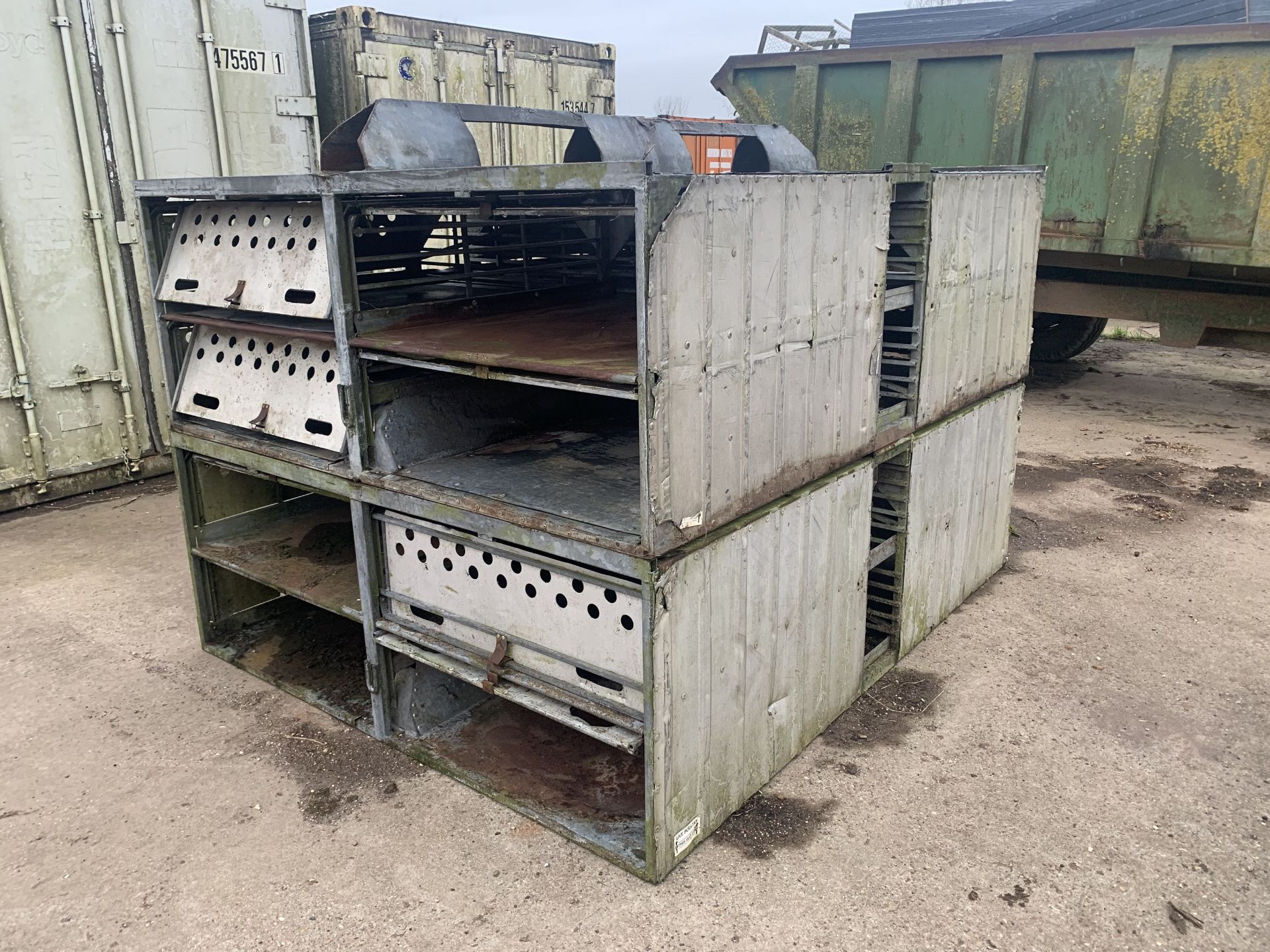 16 drawer poultry transport stillage