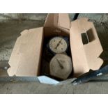 Box of Salter weigh scales