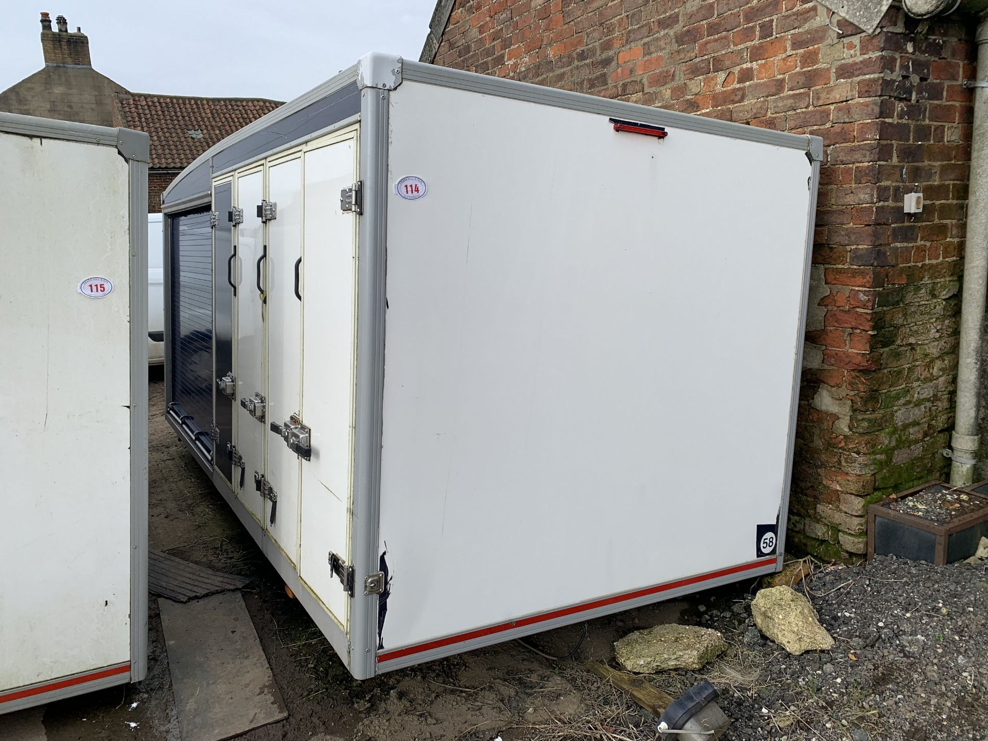 Fridge/freezer wagon bady, 13'10" spares/repair