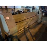 **NO VAT** Morgan 8' steel folder, up to 3mm