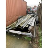 **NO VAT** Twin axle Alco trailer