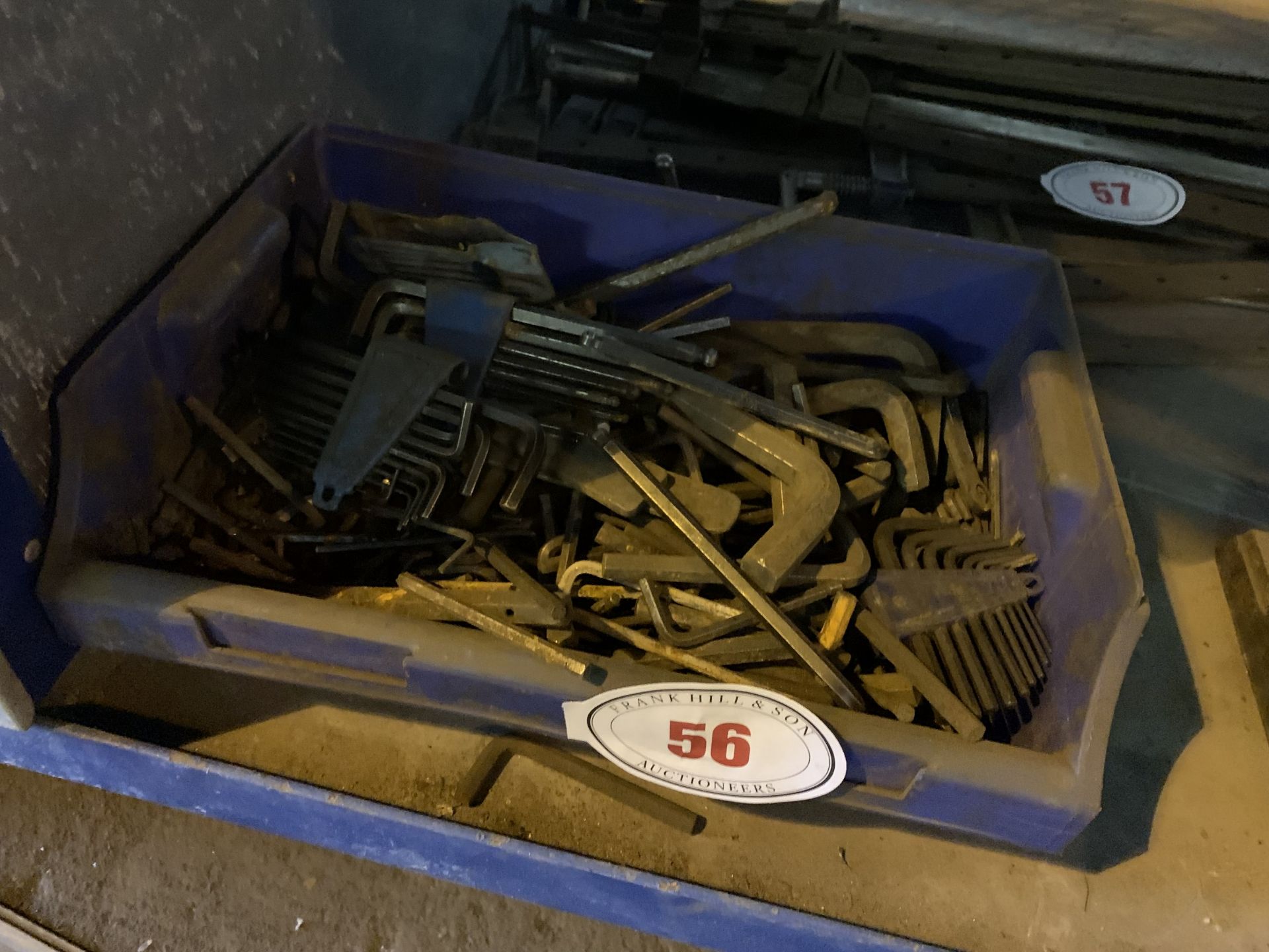 **NO VAT** Assorted allen keys