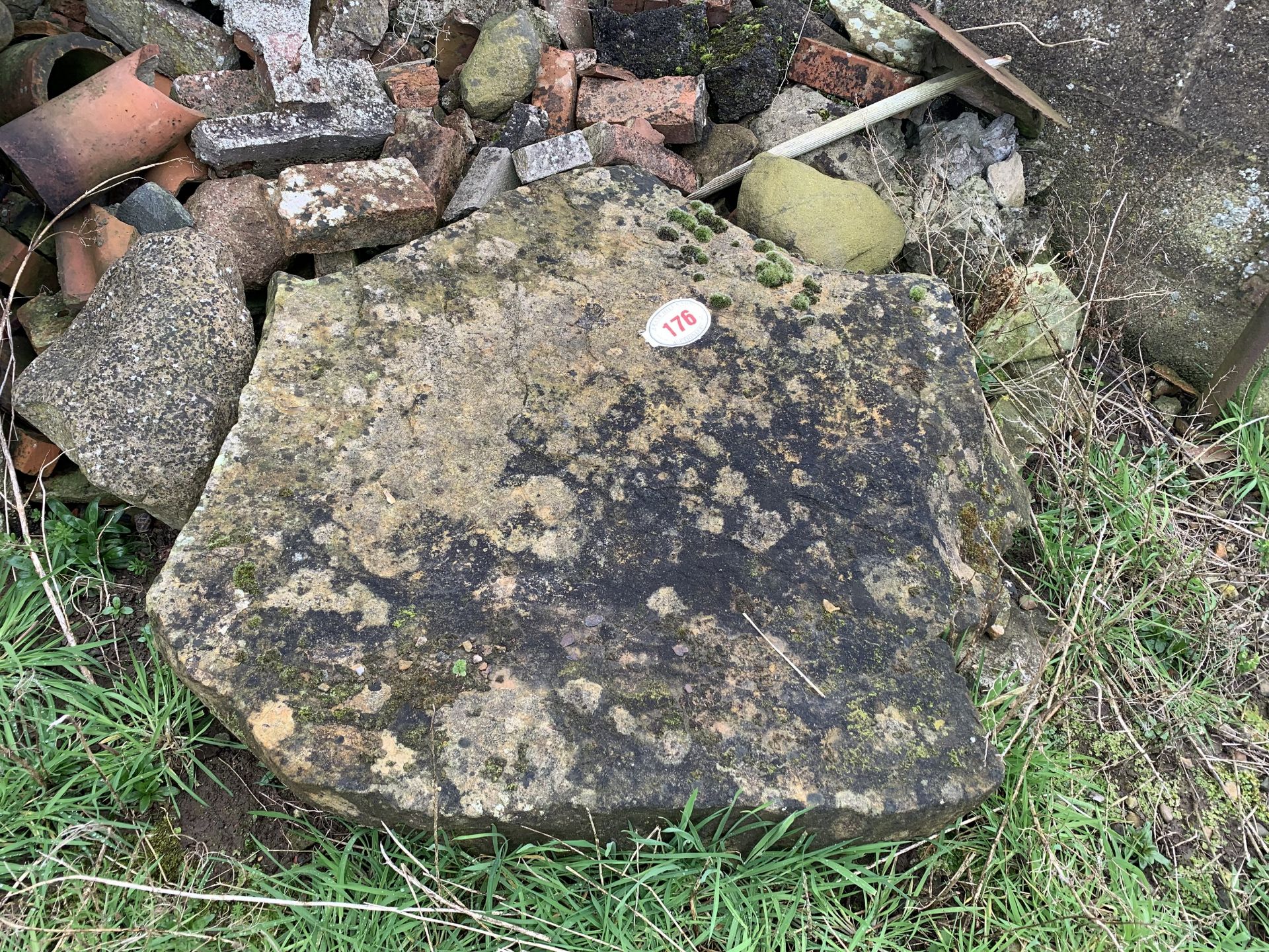 Large Yorkstone slab