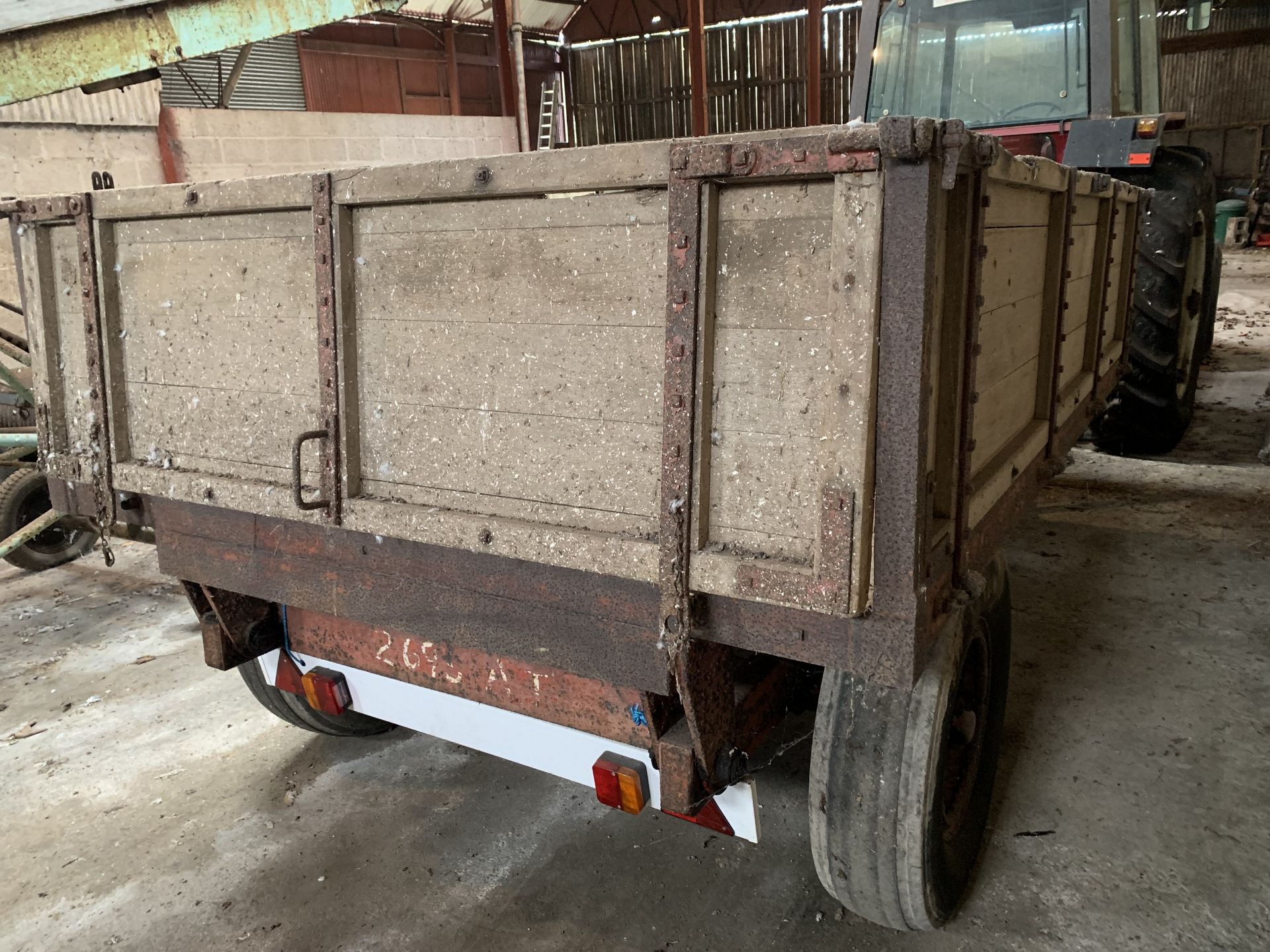 Single axle tipping trailer by Longman of Burstwick - Image 3 of 3