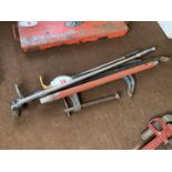 Pry bars, large wrenches etc