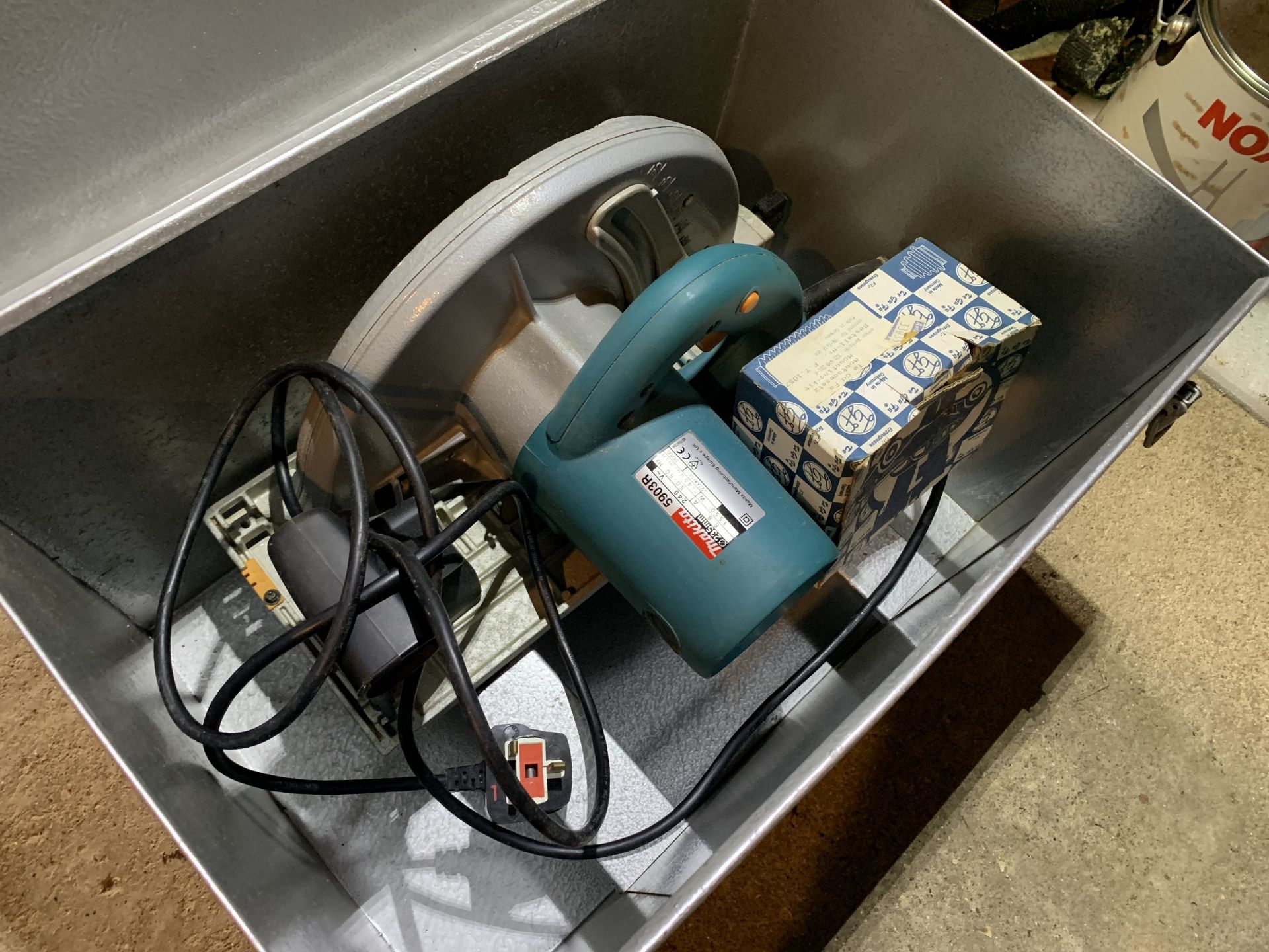 Makita circular saw in box