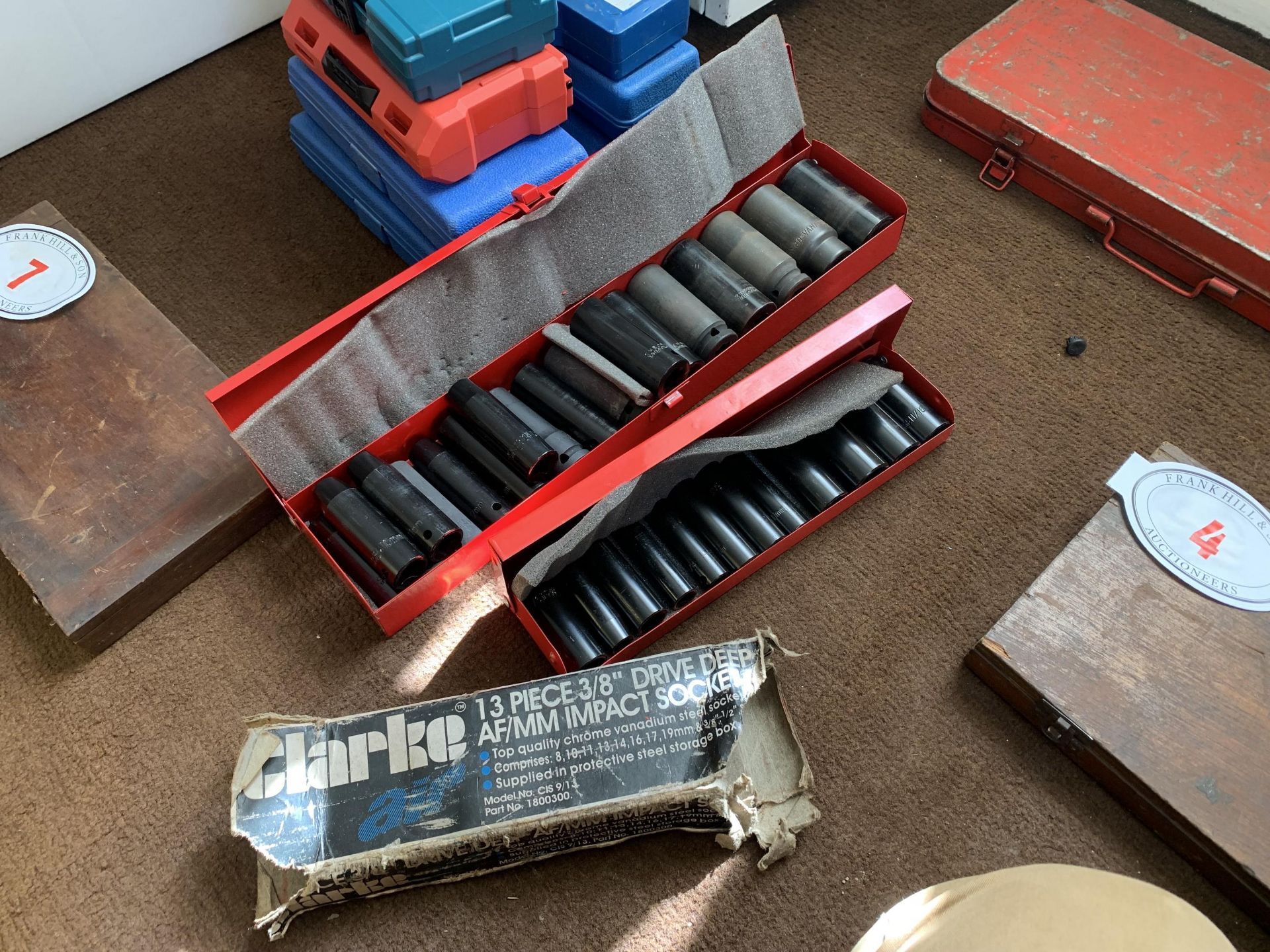 2 Clarke impact socket sets