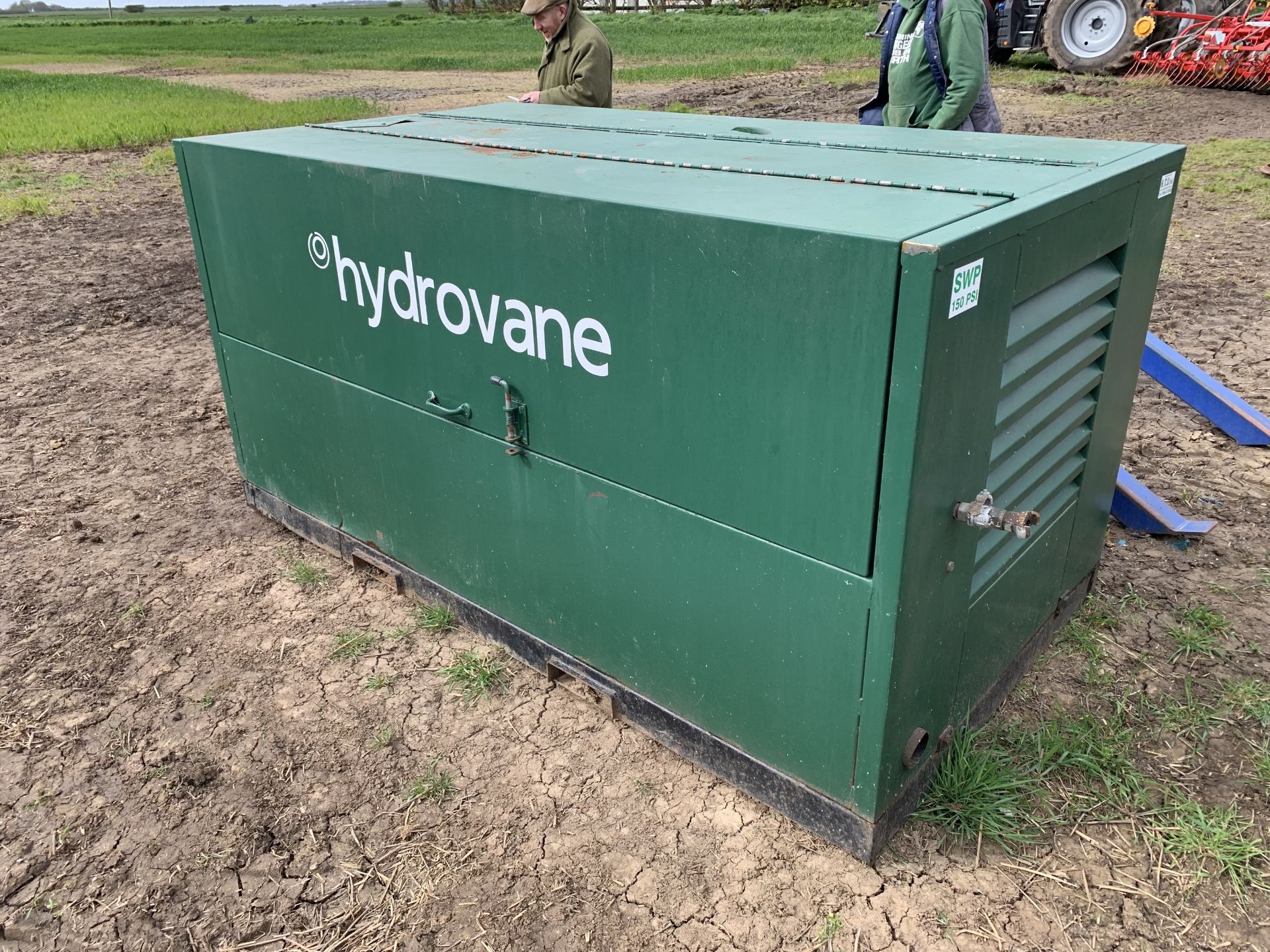 Hydrovane 150PSI compressor, with pallet tine slots - Image 3 of 3