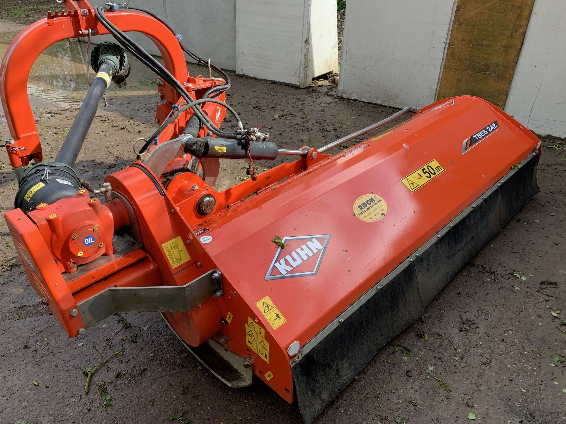 2022 Kuhn TBES 242 bank mower - Image 3 of 4