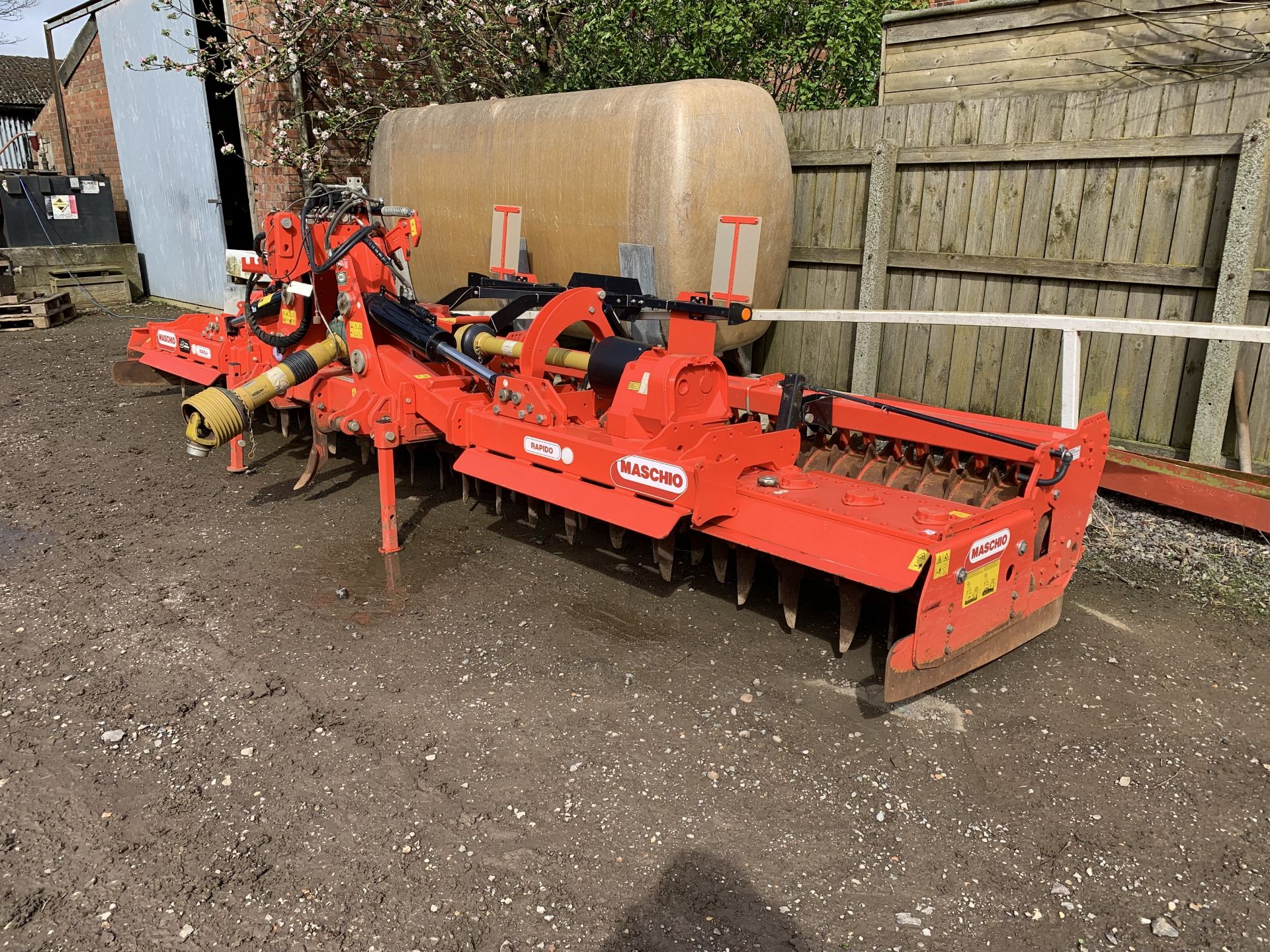 2021 Maschio Aquila Rapido 6000 power harrow - Image 4 of 4