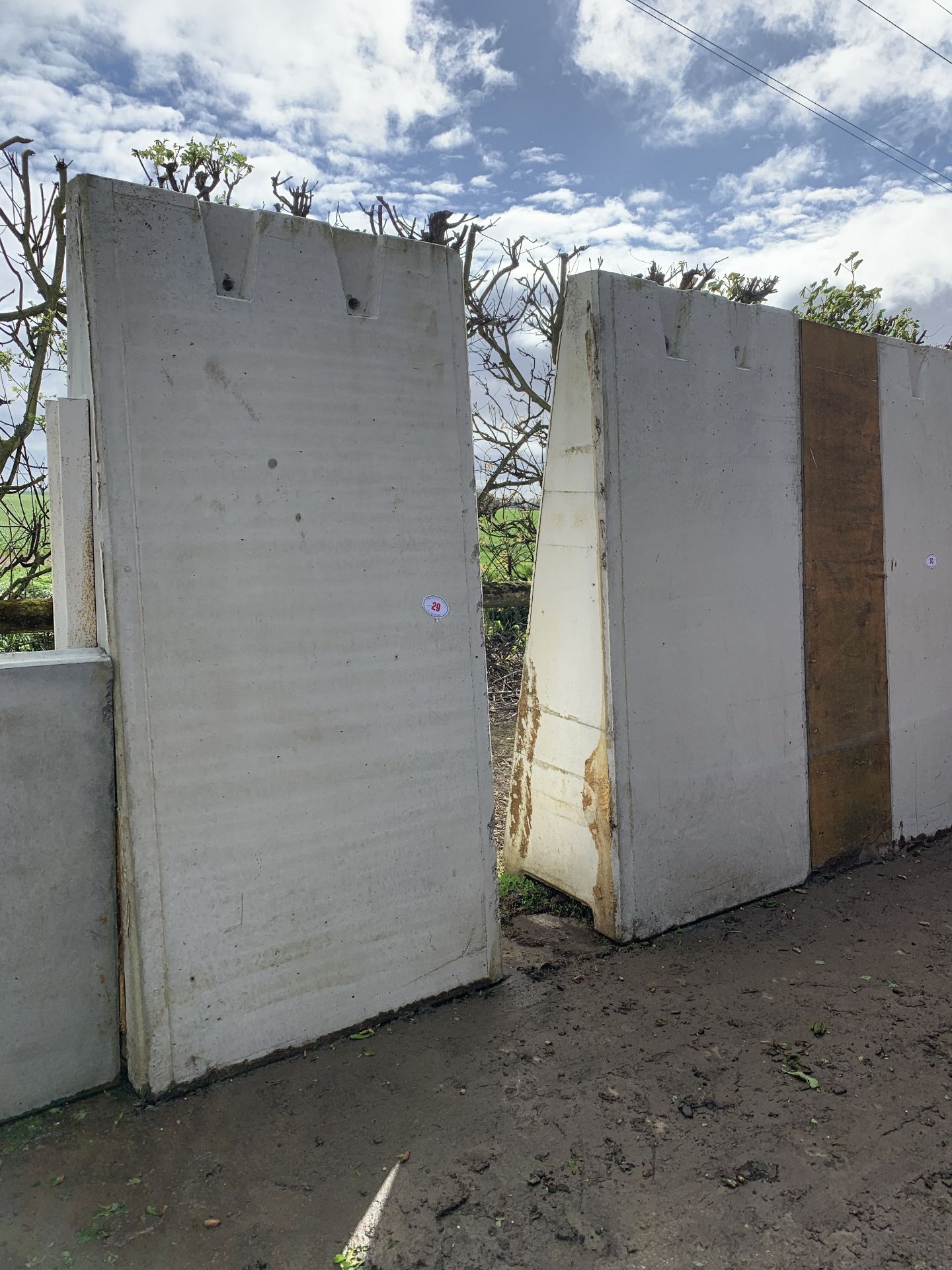 2 Concrete 'A' panels 8'x4'