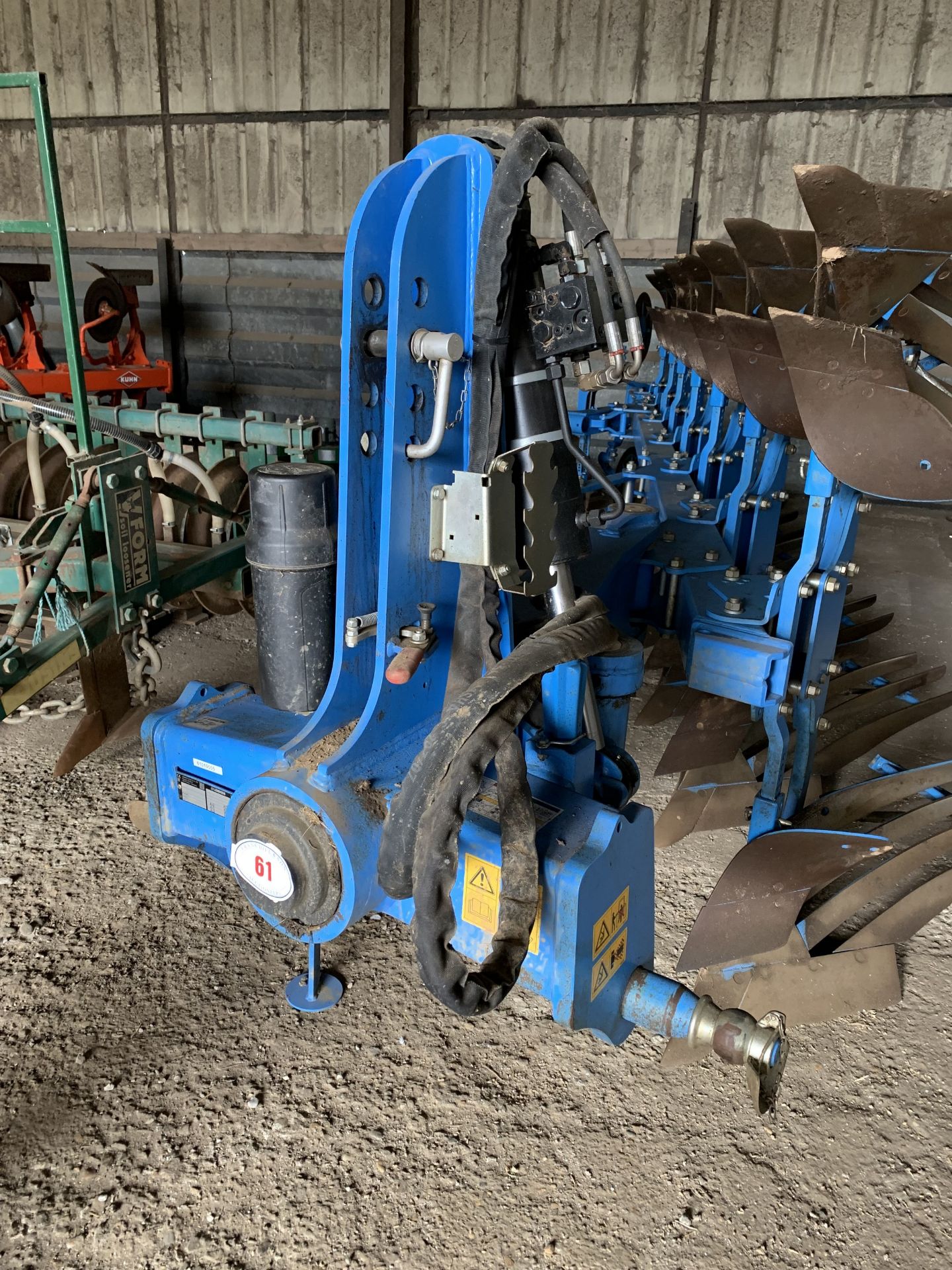 2023 Lemken Juwel 8m OF 6L90 7f plough, mechanical vari-width, on original metalwork - Bild 3 aus 3