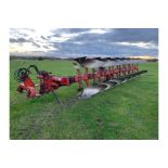 Gregoire-Besson 8f semi mounted plough with hydraulic vari-width