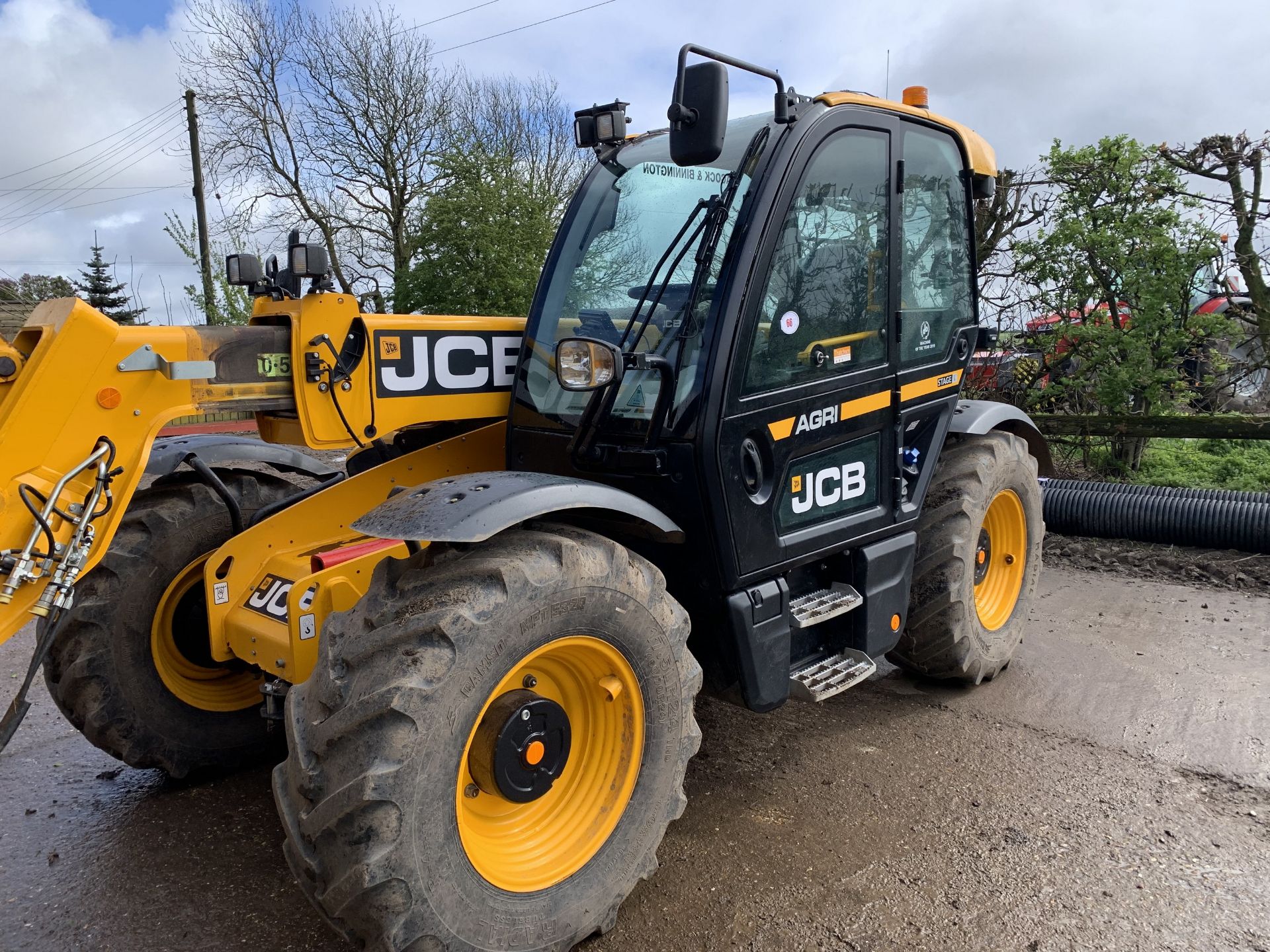 2022 JCB 532-60 telehandler, YX22 VOJ, 760 hours, with pallet tines, pin & cone headstock, pickup - Image 13 of 13