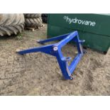 JDL Agricultural Engineering bag lifter on pin & cone brackets