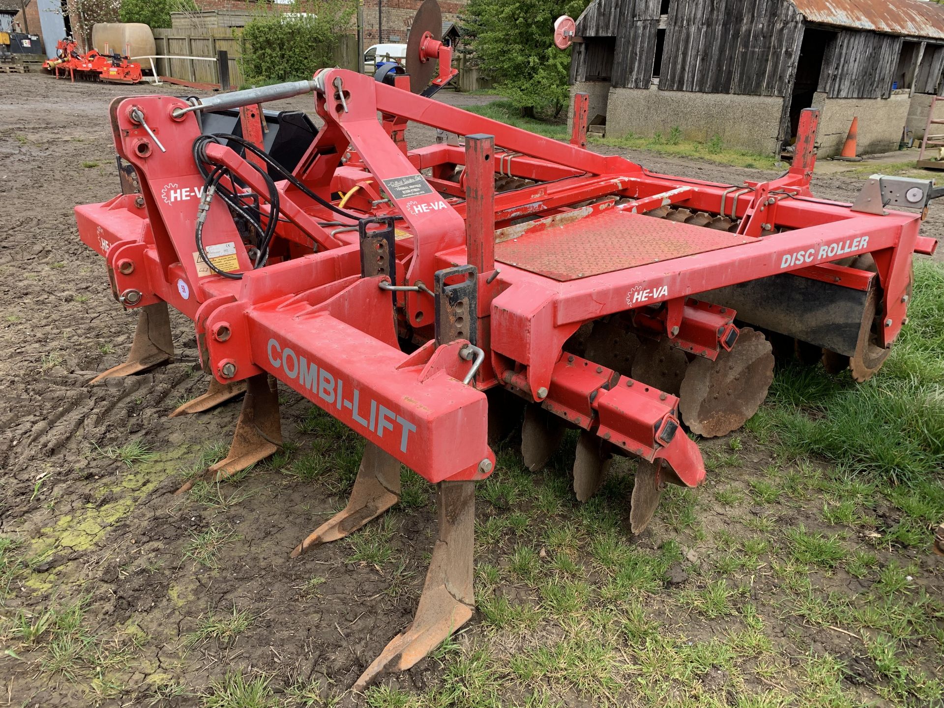 2012 He-Va Combi Lift 3m Trio type cultivator