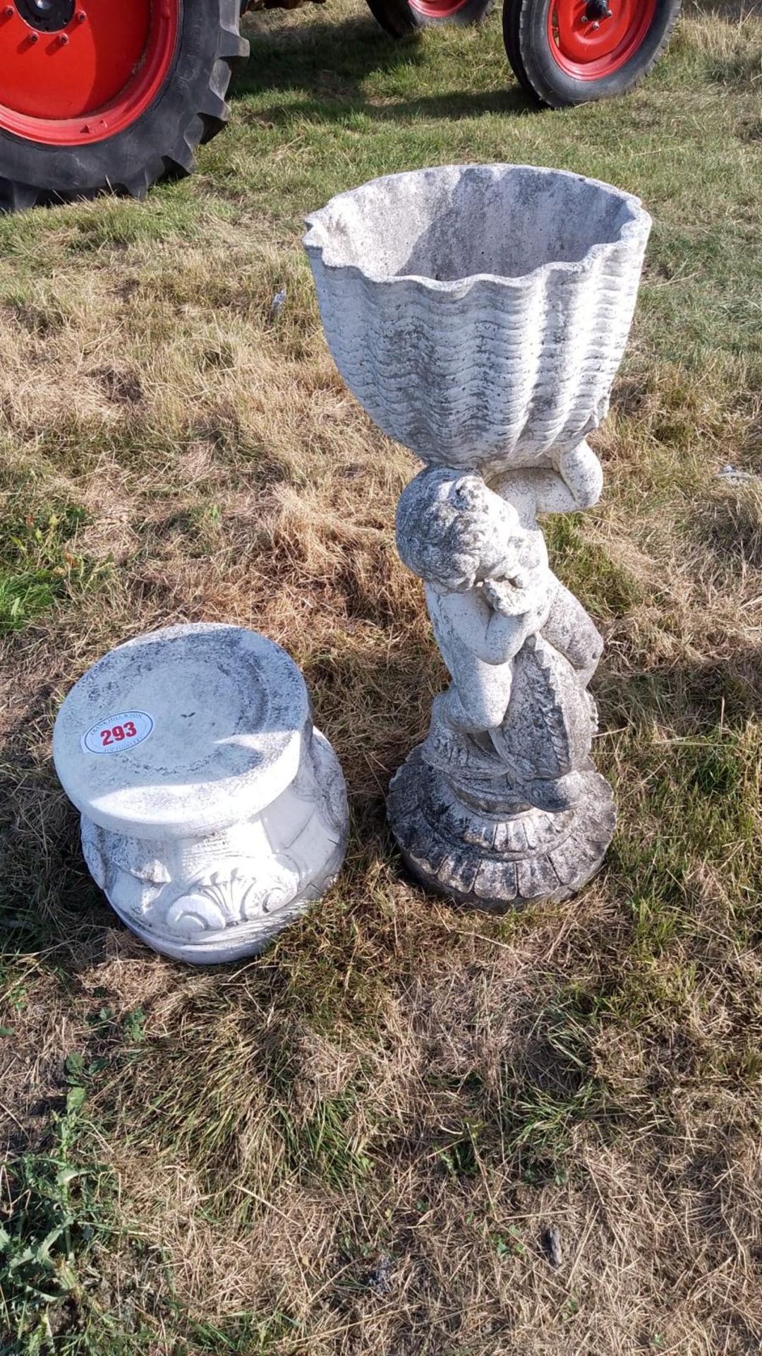 Garden ornament & stand