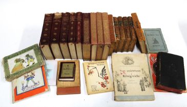 Mixed books to include The Rise of The Dutch Republic Vol I - III, Don Quixote, Sir Walter Scott,