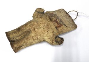 Vera Cruz, clay God figure, likely 800AD, 23cm