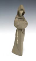 Lladro figure of a hooded monk, by Salvador Debon, 34cm