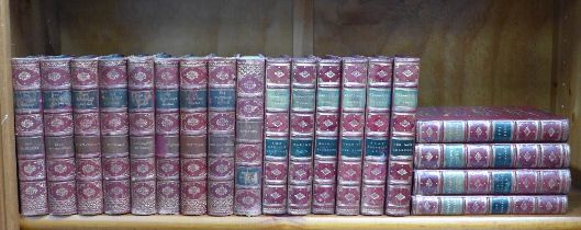 Collection of books, including Trollop's Works and The Waverley Novels, largest 19 x 13cm (19)