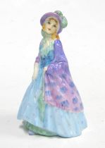 Royal Doulton The Paisley Shawl figure, Rd No. 753120, 10cm.