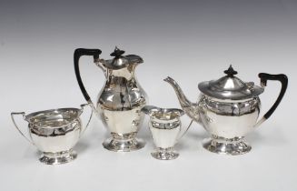 Mappin & Webb silver plated tea and coffee set (4)