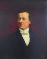 BRITISH SCHOOL, half length portrait of Lord Heathfield, oil on canvas, apparently unsigned, in a