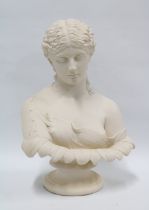 Female bust, 'Antonia' 34cm